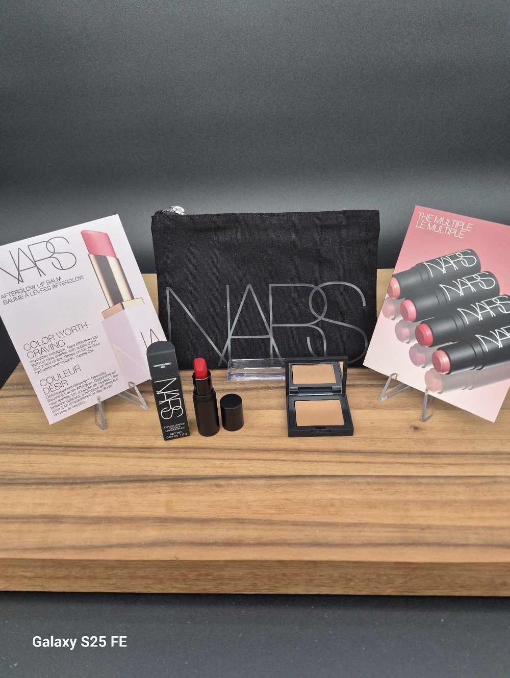 NARS 5-Piece Sample & Travel Size Bundle with Makeup Bag, New